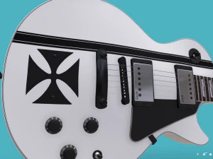 HETFIELD ESP-LTD IRON CROSS 3D Model