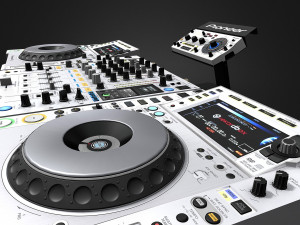Pioneer DJM-900NXS2-CDJ-2000NXS2 Modelo 3D