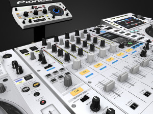 Pioneer DJM-900NXS2-CDJ-2000NXS2 Modelo 3D