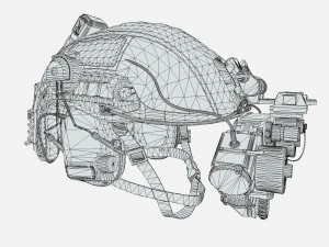 Army Helmet 3D Model