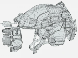 Army Helmet 3D Model
