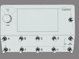Quad Cortex 3D Model