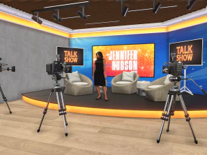 Jennifer Hudson Talk Show 3D Model