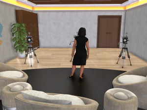 Jennifer Hudson Talk Show 3D Model