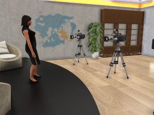 Jennifer Hudson Talk Show 3D-Modell