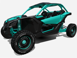 SportBuggy LowPoly 3D-Modell
