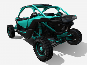 SportBuggy LowPoly 3D-Modell