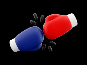 3d boxing gloves cartoon icon 3D Model
