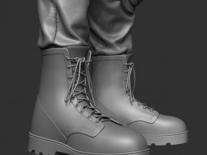 Soldier Character Modello 3D