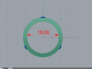 Gold ring wedding ring 3D मॉडल