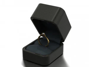 Womens ring diamond 3D Model