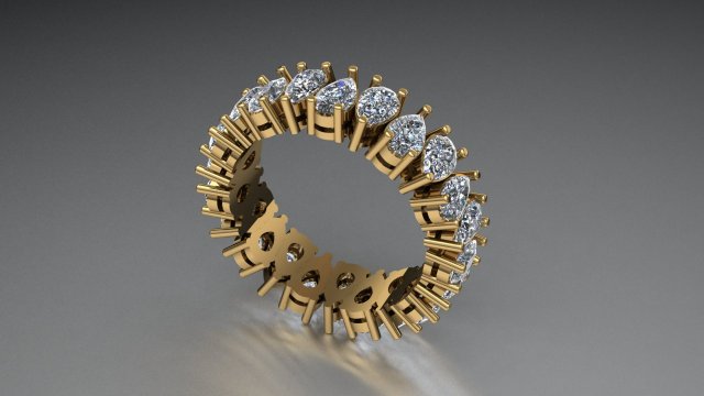 Womens ring 3D मॉडल .c4d .max .obj .3ds .fbx .stl .blend 