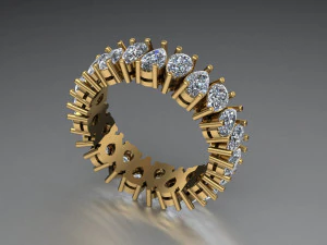 Anello da donna Modello 3D