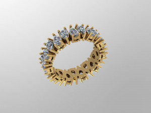 Womens ring 3D मॉडल