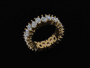 Womens ring 3D मॉडल