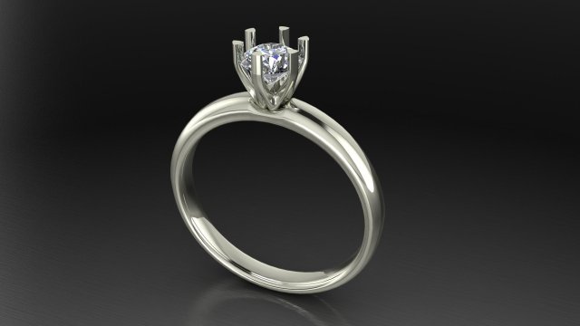 Ring women 3D 모델 .c4d .max .obj .3ds .fbx .stl .blend 