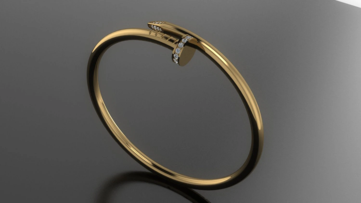 Womens Braclete 3D Model .c4d .max .obj .3ds .fbx .stl .blend 