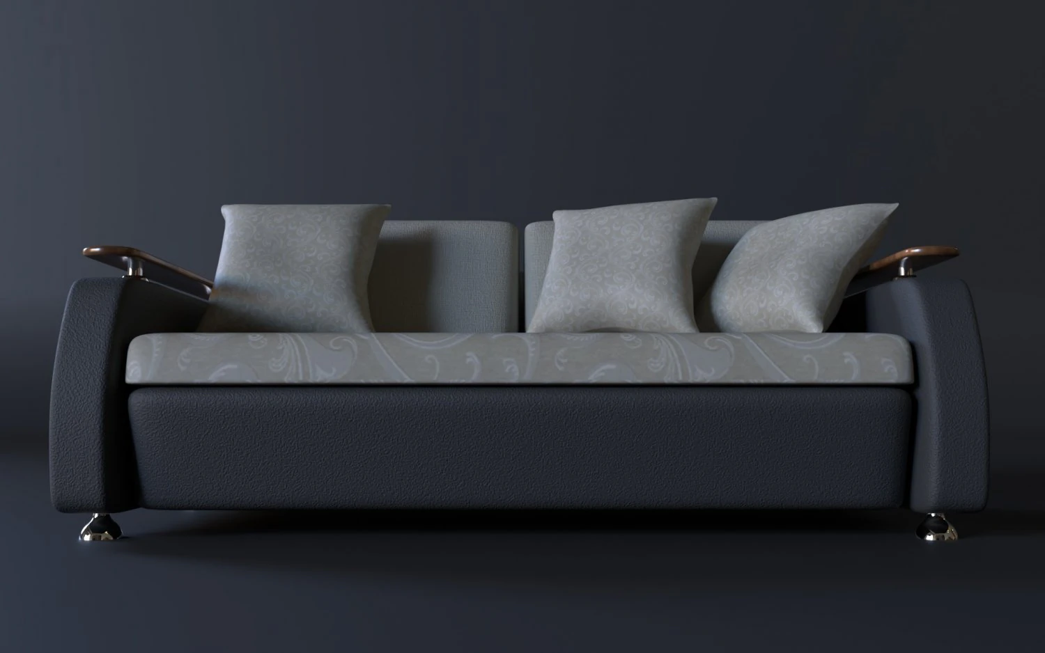 Sofa 3D Model .c4d .max .obj .3ds .fbx .stl .blend 