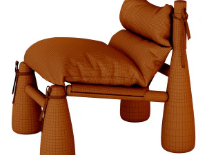 Bell Chair by Studio Sam Klemick 3D Model