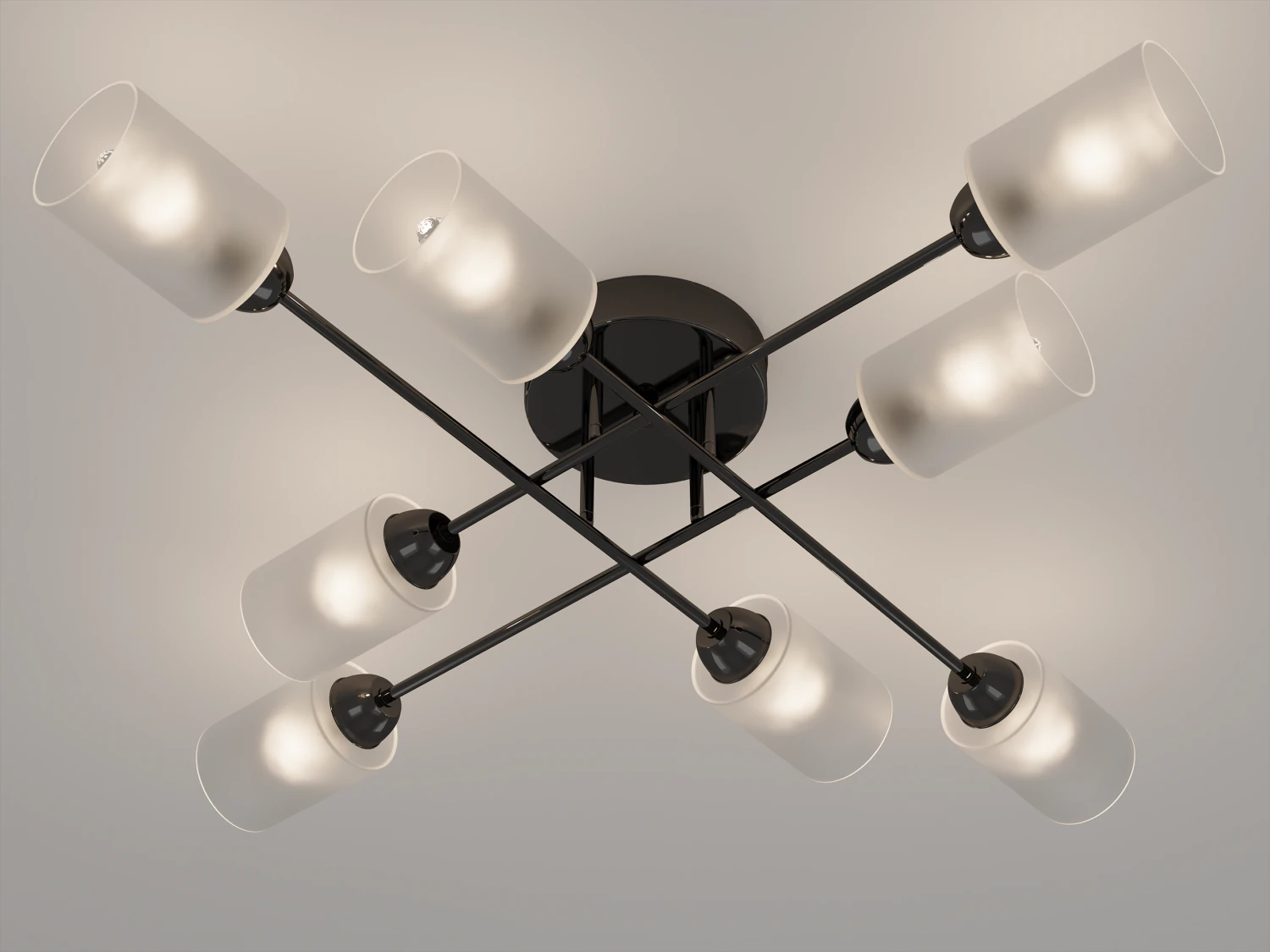 Chandelier De Markt Olympia 3D Model .c4d .max .obj .3ds .fbx .stl .blend 
