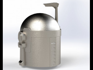 Bo Katan helmet fuul size for print Modelo de Impressão 3D