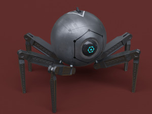 3D Robot Camera Bot Model 3D