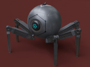 3D Robot Camera Bot Model 3D