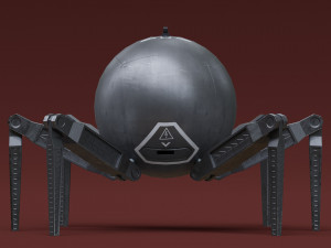 3D Robot Camera Bot Model 3D