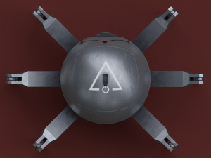 3D Robot Camera Bot Model 3D