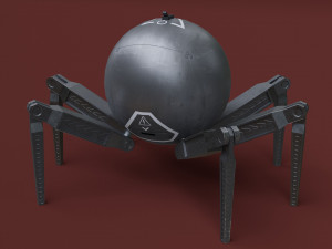 3D Robot Camera Bot Model 3D