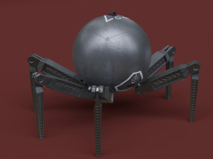 3D Robot Camera Bot Model 3D