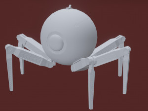 3D Robot Camera Bot Model 3D