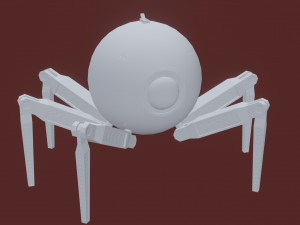 3D Robot Camera Bot Model 3D