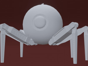 3D Robot Camera Bot Model 3D