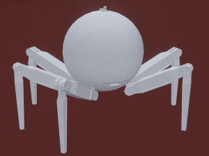 3D Robot Camera Bot Model 3D
