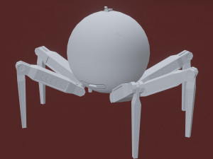 3D Robot Camera Bot Model 3D