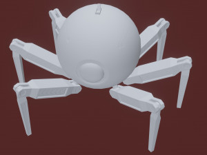 3D Robot Camera Bot Model 3D