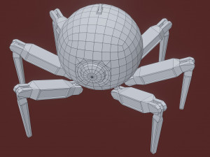 3D Robot Camera Bot Model 3D