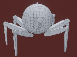 3D Robot Camera Bot Model 3D