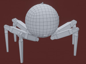 3D Robot Camera Bot Model 3D