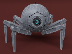3D Robot Camera Bot Model 3D