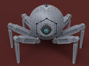 3D Robot Camera Bot Model 3D