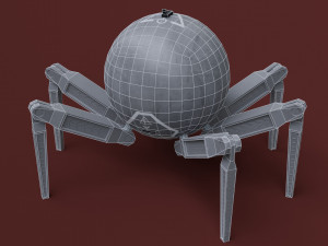 3D Robot Camera Bot Model 3D