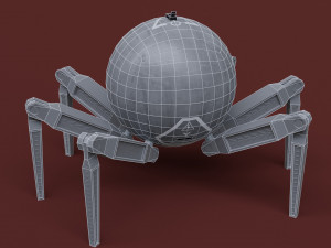 3D Robot Camera Bot Model 3D
