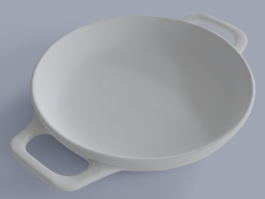 Kitchenware stewing pan wok 3D Modelo 3D