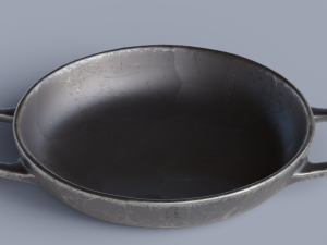 Kitchenware stewing pan wok 3D Modelo 3D