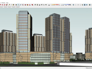Commercial Complex 108 Model 3D