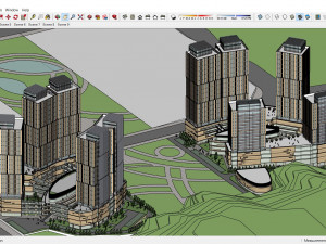 Commercial Complex 108 Model 3D