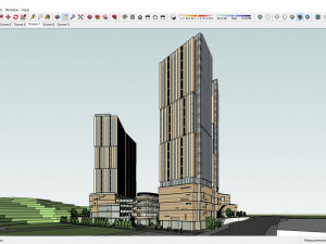 Commercial Complex 108 Model 3D