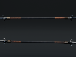 Viking Spear 2K 3D Model
